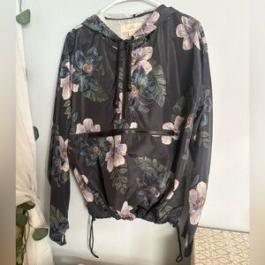Thread & Supply Black and Floral Jacket